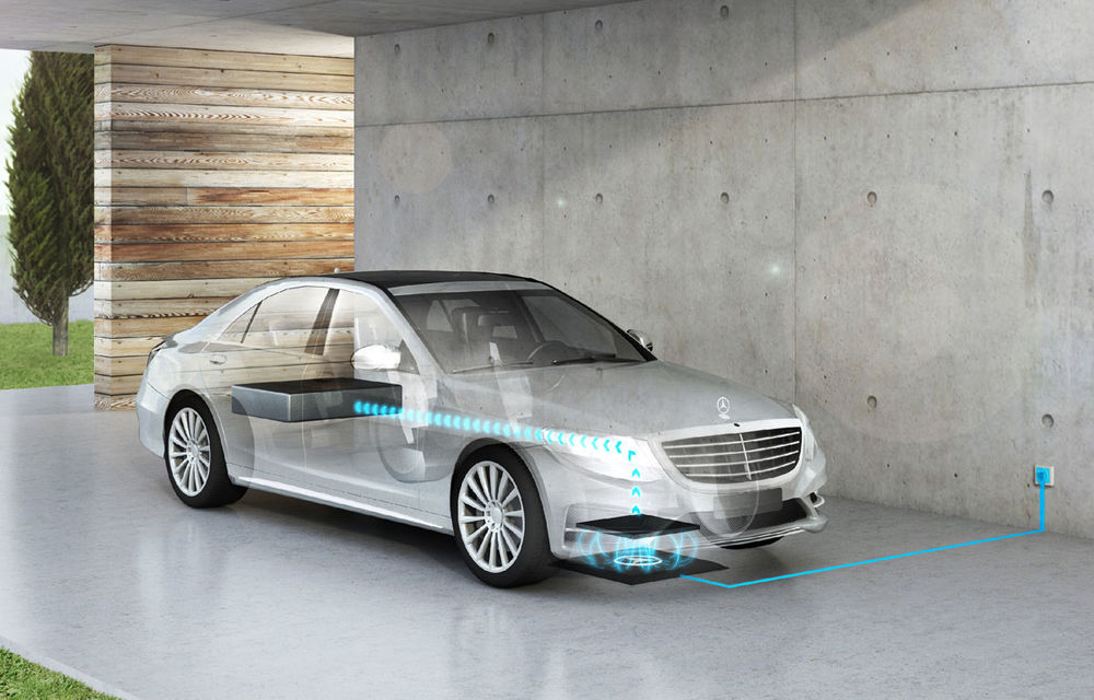 Mercedes pregătește o noutate pentru Clasa S: versiunea hibridă a limuzinei va avea încărcare wireless - Poza 1