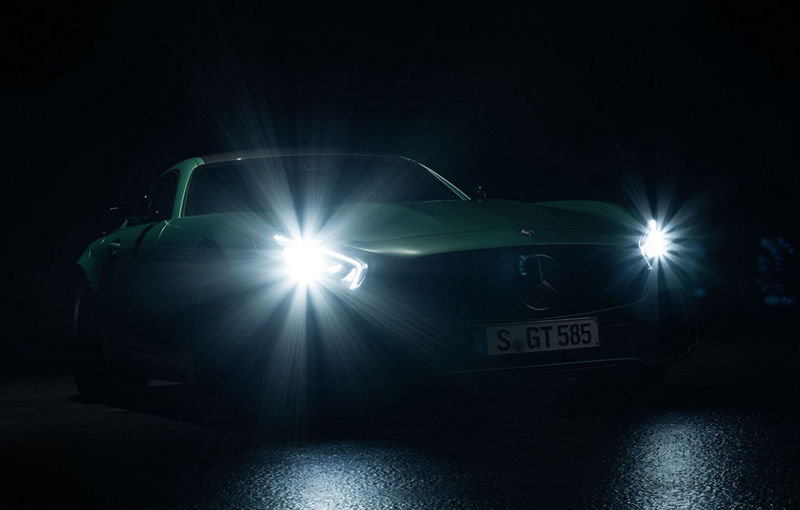 Primele teasere pentru Mercedes AMG GT R: versiune de performanţă mai &quot;cuminte&quot; decât modelul de curse GT3 - Poza 1