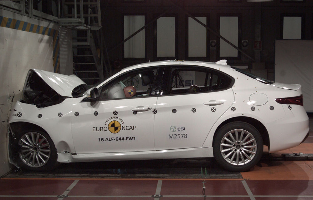 5 stele EuroNCAP: Alfa Romeo Giulia, VW Tiguan și Seat Ateca impresionează la testele de siguranță - Poza 2