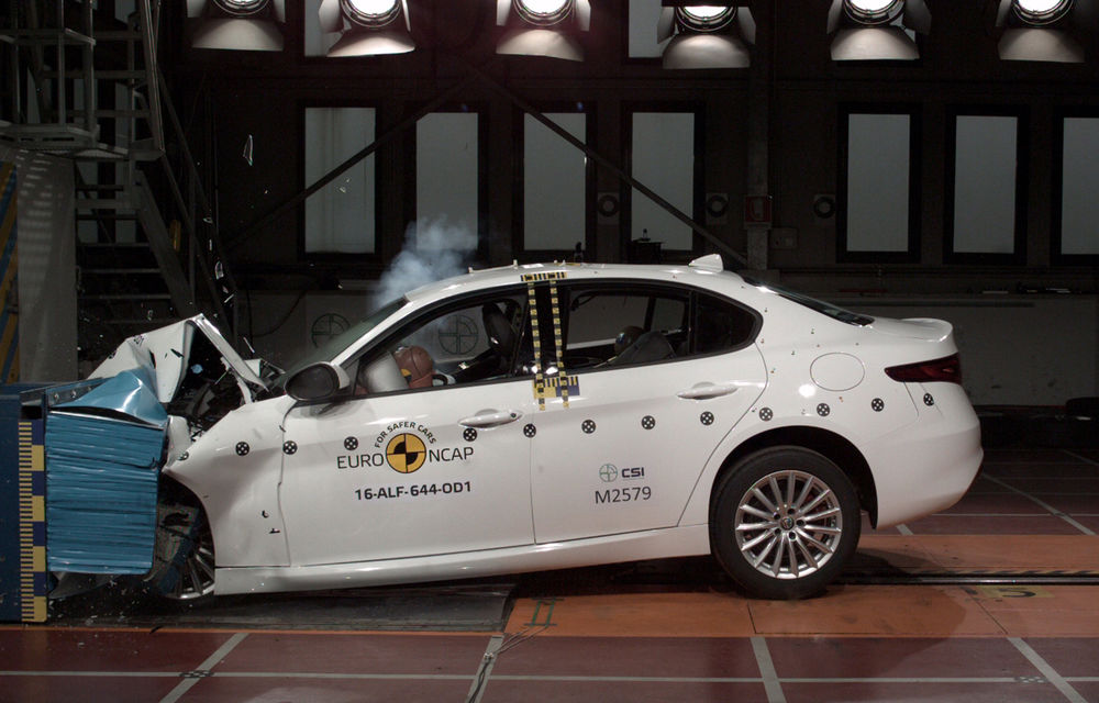 5 stele EuroNCAP: Alfa Romeo Giulia, VW Tiguan și Seat Ateca impresionează la testele de siguranță - Poza 1