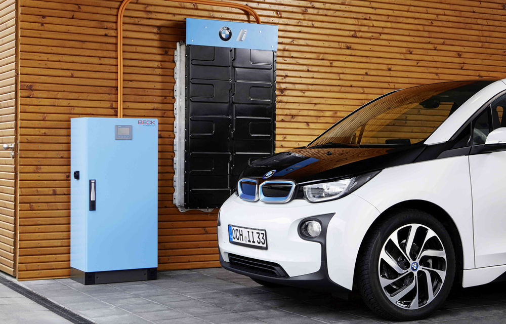 A picat curentul din cauza caniculei? BMW îţi alimentează casa cu energie timp de 24 de ore cu baterii uzate de pe electricul i3 - Poza 1