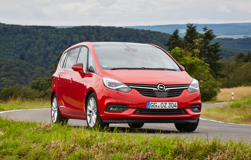 Opel Zafira facelift