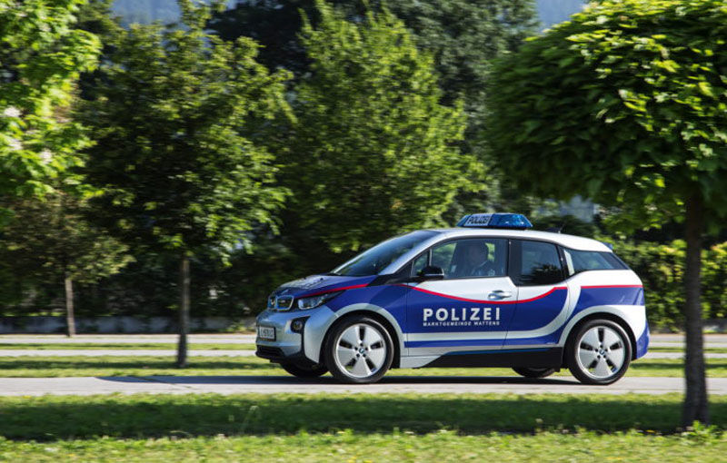 Planuri de vacanță în Austria? Fiți cu ochii după BMW i3, noua mașină a poliției locale - Poza 1