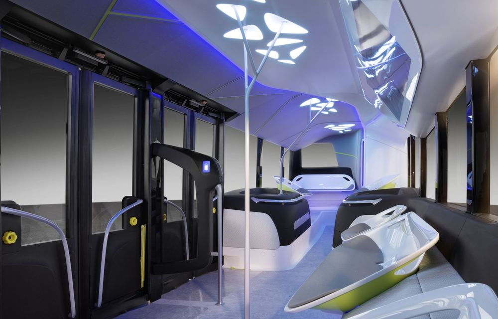 Propunere pentru înlocuirea autobuzelor din București: Mercedes a lansat Future Bus, viitorul transportului public - Poza 7