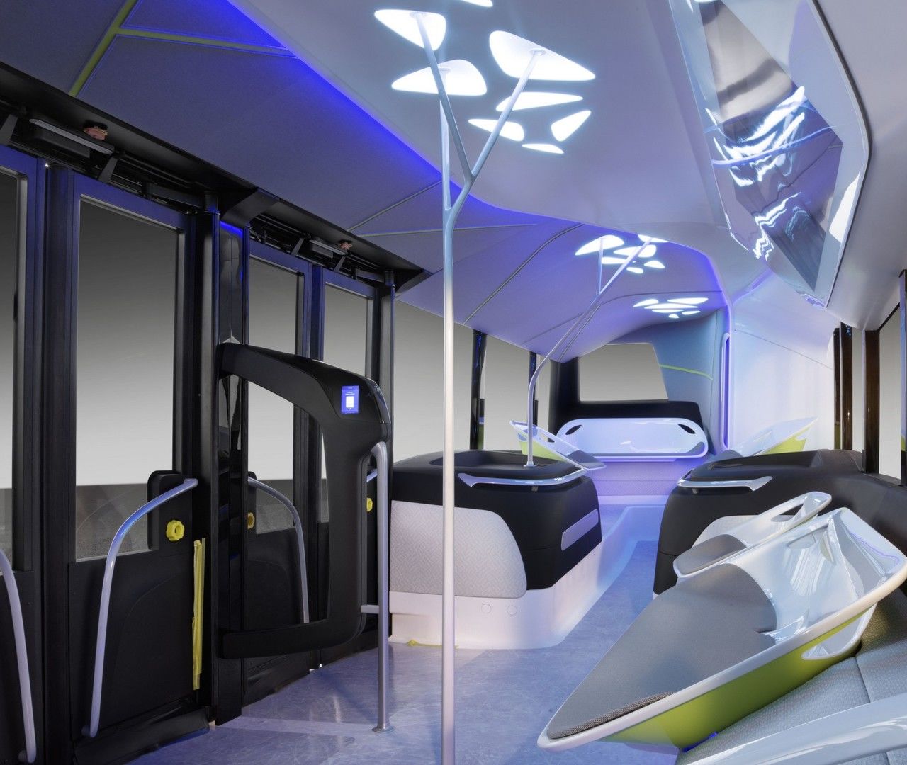 Mercedes Benz Future Bus Interior