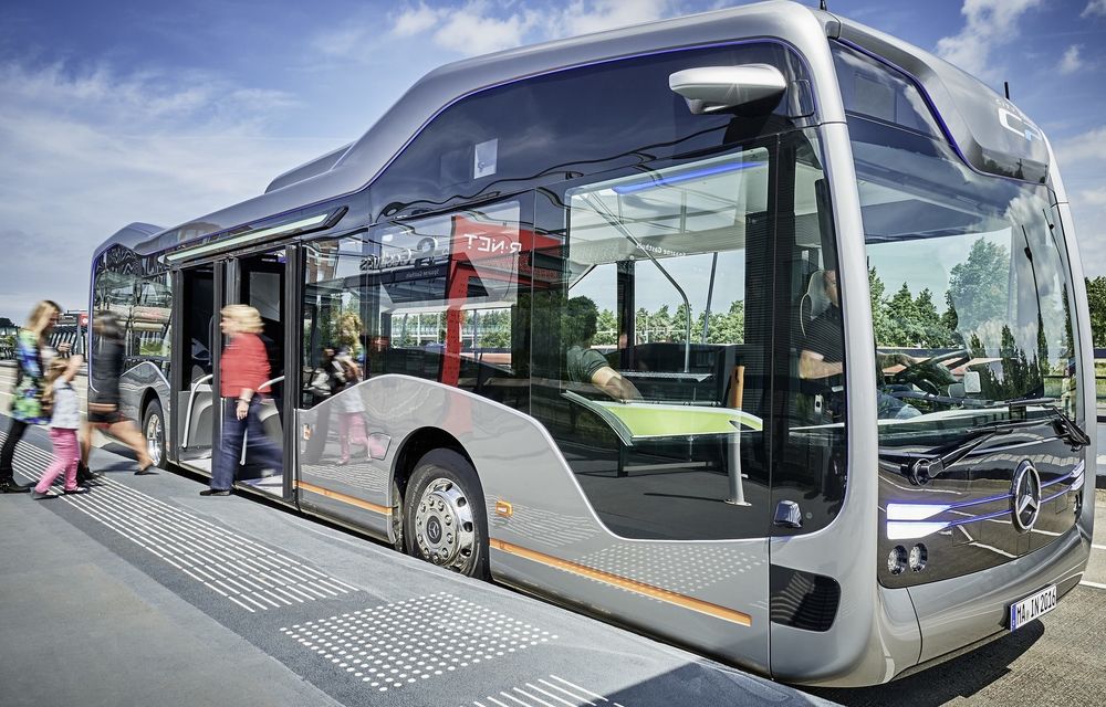 Propunere pentru înlocuirea autobuzelor din București: Mercedes a lansat Future Bus, viitorul transportului public - Poza 3