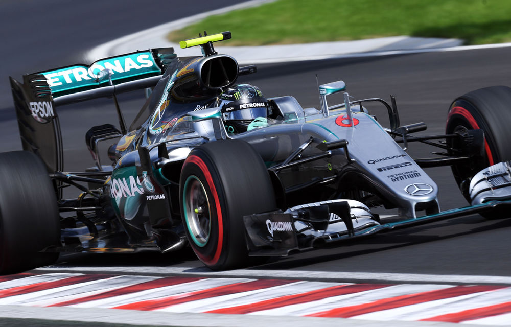 Rosberg şi-a prelungit contractul cu Mercedes până în 2018 şi a fost cel mai rapid în antrenamentele din Ungaria - Poza 1