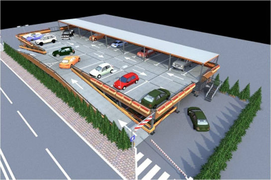 Soluţie inedită pentru aglomeraţia din oraşe: parcarea modulară care poate fi mutată oriunde, oricând a apărut în România - Poza 2