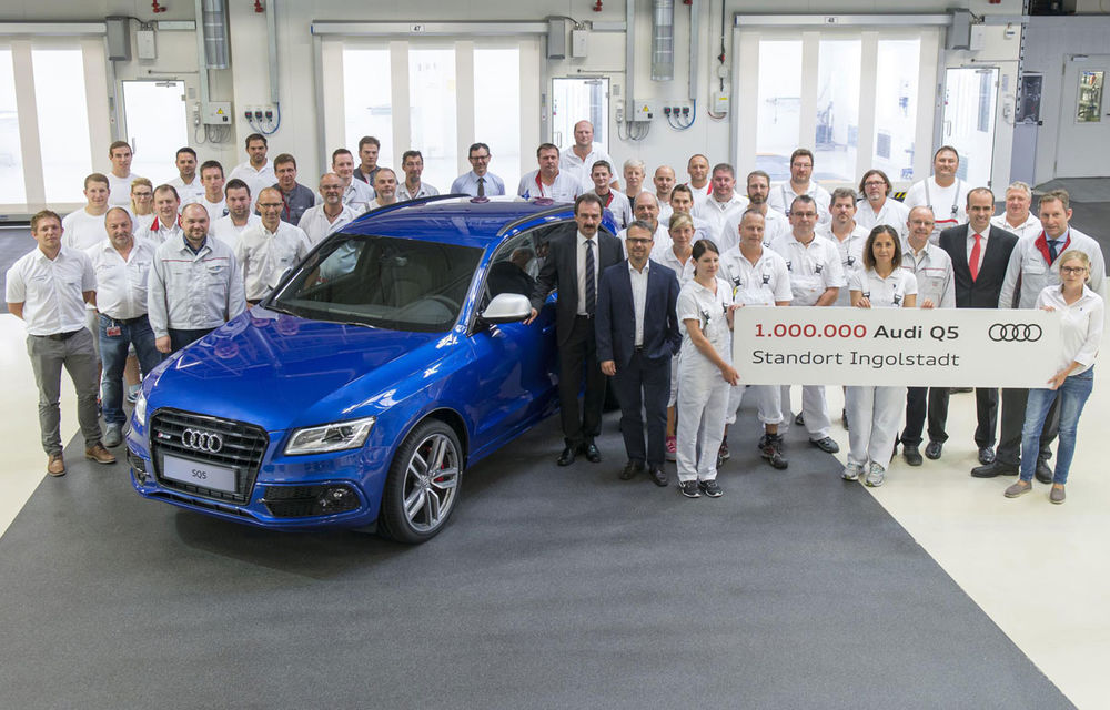 Un record cu care nu multe mașini se pot lăuda: Audi Q5 cu numărul un milion a fost produs la Ingolstadt - Poza 1
