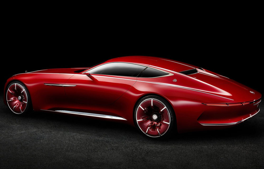 Lecție retro-modernă de design: conceptul Vision Mercedes-Maybach 6 este coupe-ul perfect - Poza 5