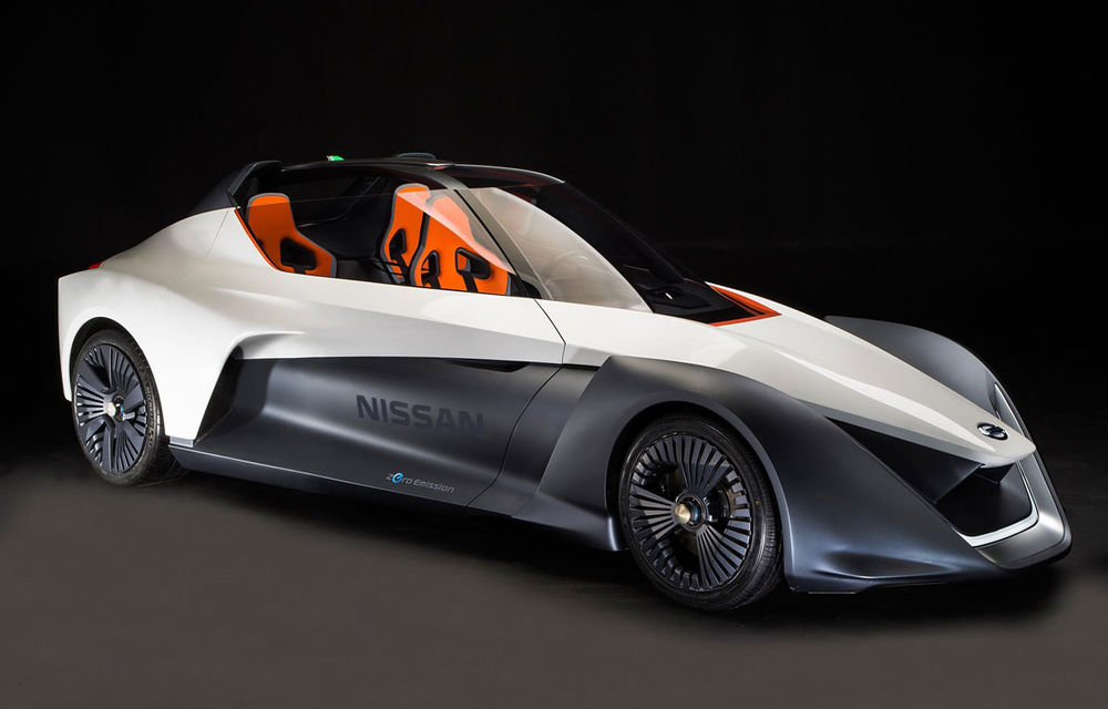 Nissan are gânduri mari pentru conceptul Bladeglider: o sportivă electrică poate intra în producţia de serie în 2020 - Poza 1