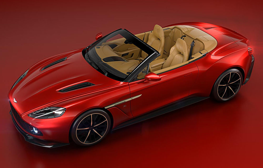 O decapotabilă lansată la final de vară: Aston Martin Vanquish Zagato Volante costă 500.000 de euro - Poza 1