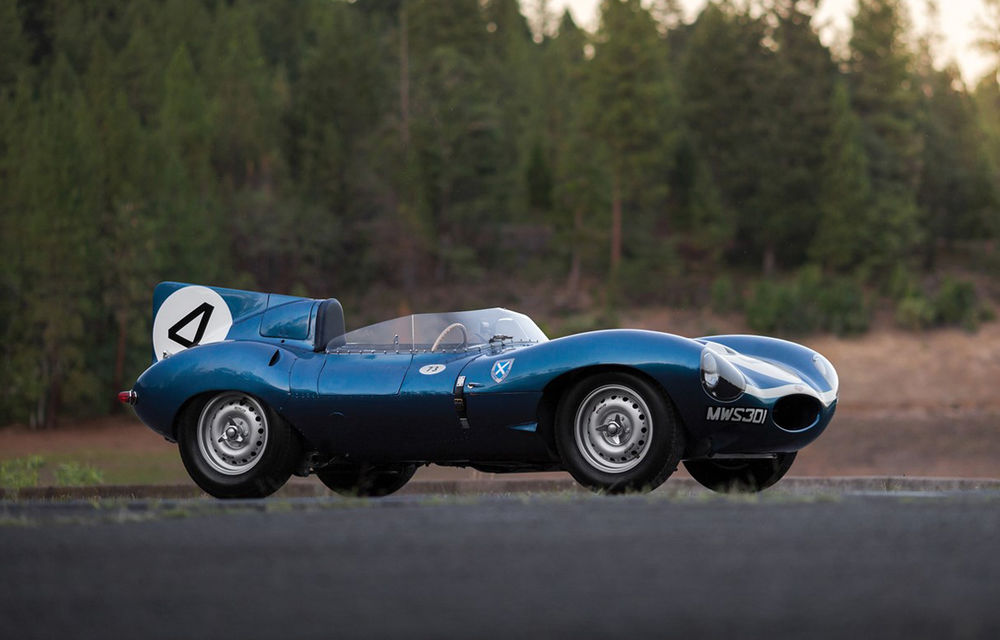 Istoria are valoare: un Jaguar D-Type care a câștigat Le Mans în 1956 a devenit cea mai scumpă mașină britanică din istorie - Poza 1