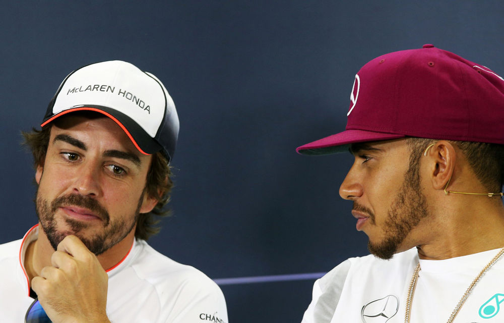 Hamilton speră ca Alonso să nu se retragă din Formula 1: &quot;Ar fi trist să nu mai lupt cu el pentru victorii&quot; - Poza 1