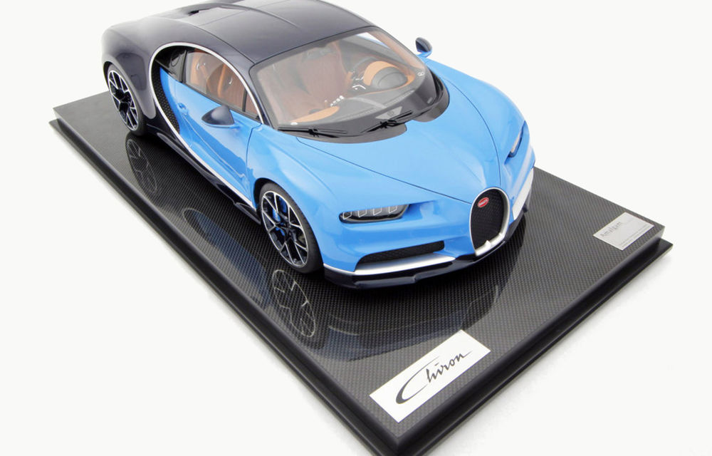 Macheta lui Bugatti Chiron este la fel de scumpă ca mașina reală: 10.500 de dolari pentru o replică - Poza 1