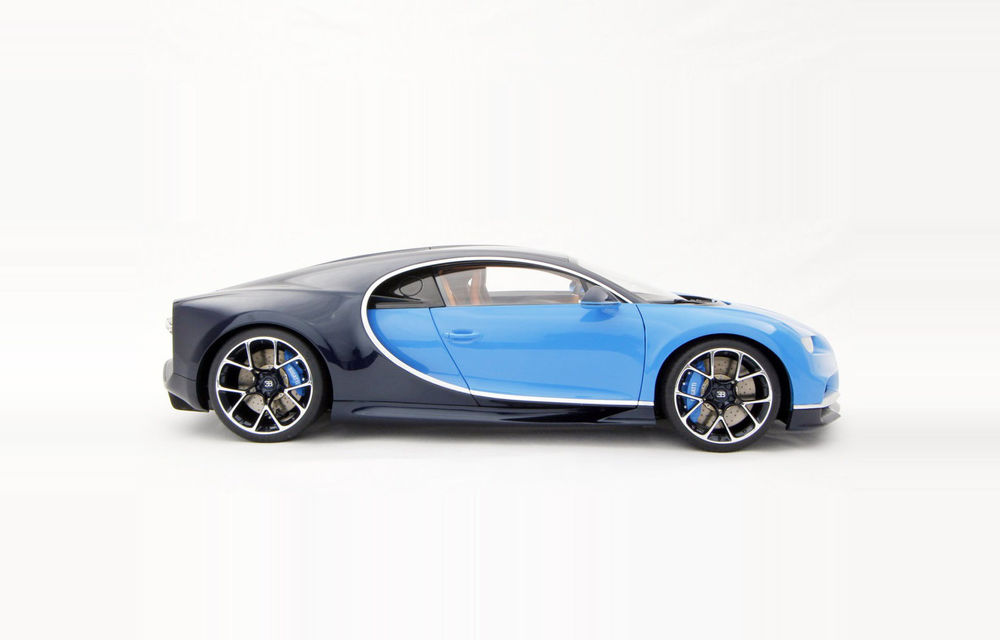 Macheta lui Bugatti Chiron este la fel de scumpă ca mașina reală: 10.500 de dolari pentru o replică - Poza 3