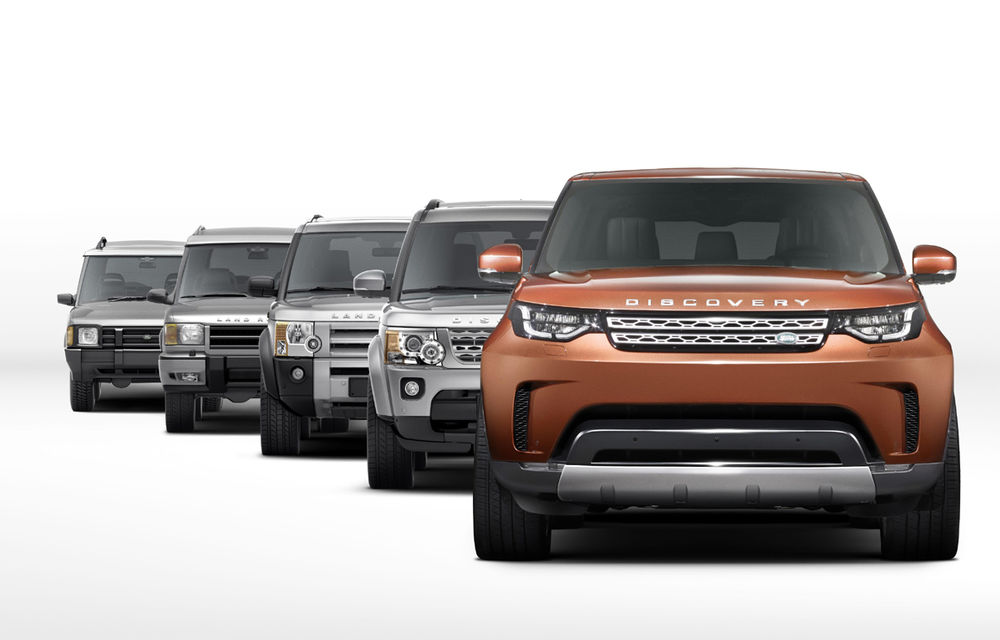 Prima imagine cu noua generaţie Land Rover Discovery: SUV-ul se inspiră din designul lui Discovery Sport şi Range Rover Sport - Poza 2
