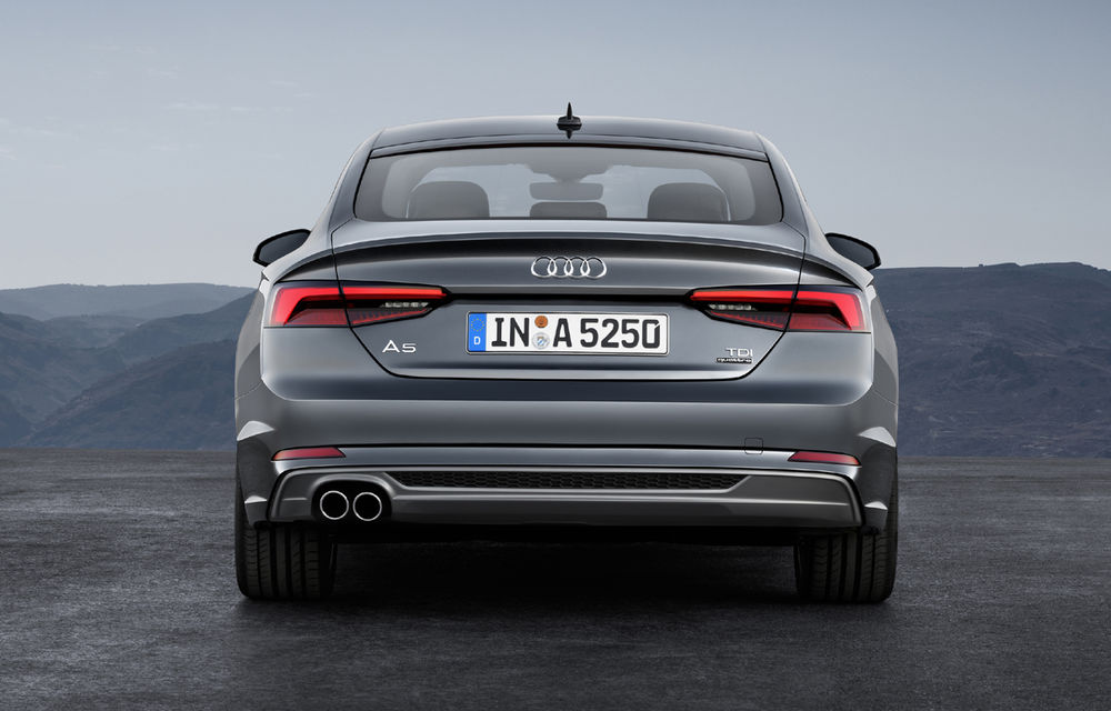 Noile generaţii Audi A5 şi S5 Sportback: coupe-urile cu 5 uşi se inspiră de la A5 şi S5 şi au interioare spaţioase cu Virtual Cockpit - Poza 7