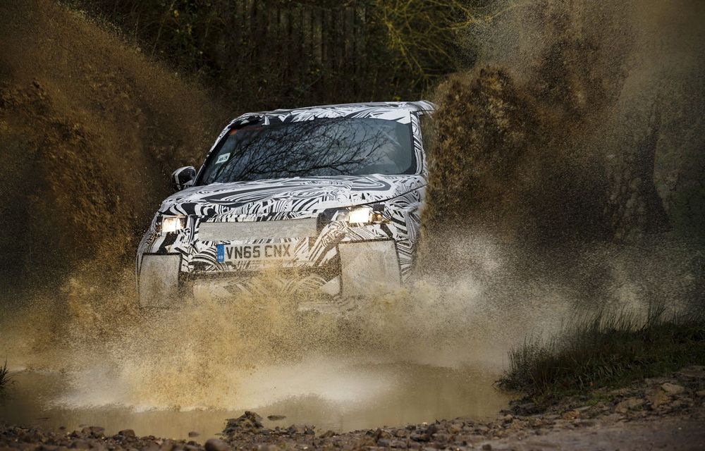 Noul Land Rover Discovery face deja o demonstrație de off-road extrem: noi imagini și clipuri cu SUV-ul englez - Poza 5
