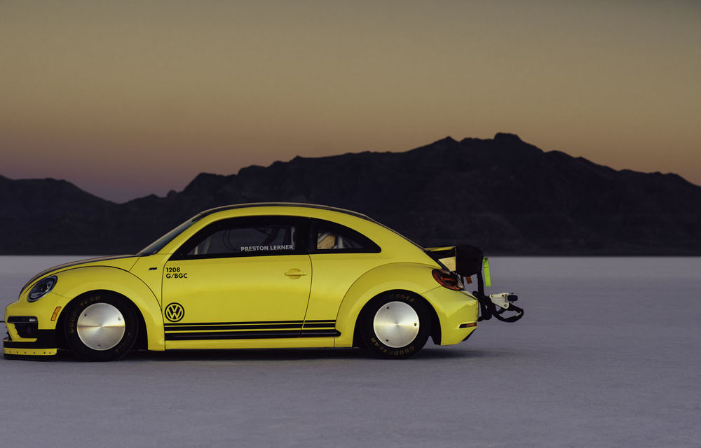 Cel mai rapid Volkswagen Beetle din lume a atins o viteză de 320 de km/h - Poza 2