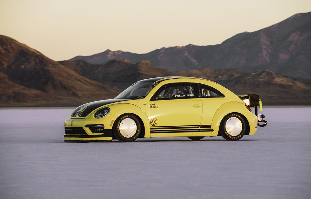 Cel mai rapid Volkswagen Beetle din lume a atins o viteză de 320 de km/h - Poza 3