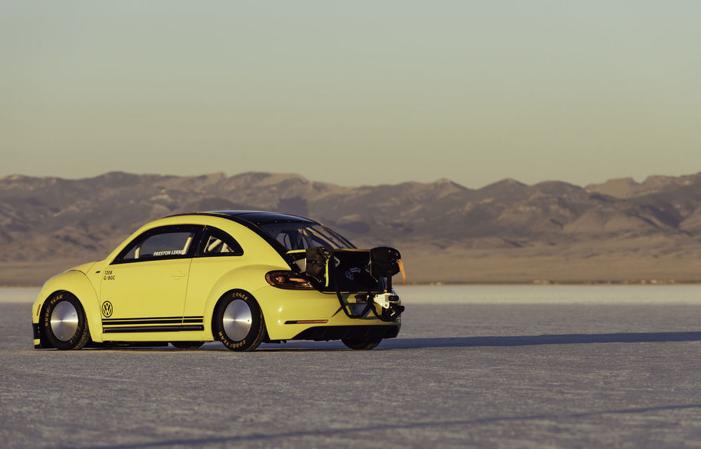 Cel mai rapid Volkswagen Beetle din lume a atins o viteză de 320 de km/h - Poza 5