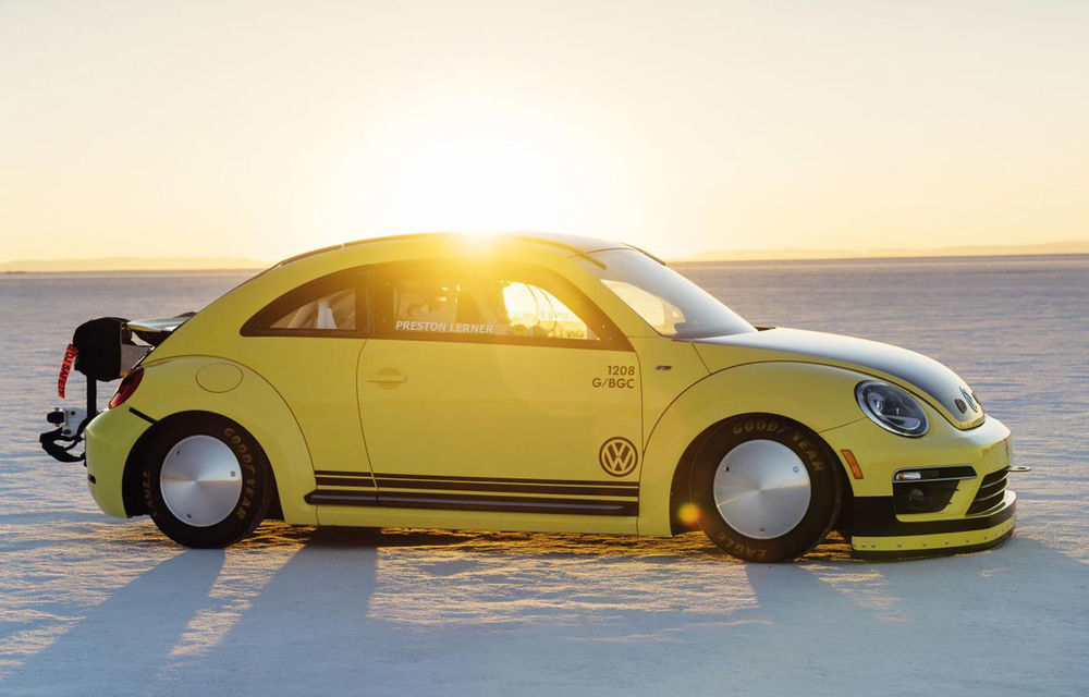 Cel mai rapid Volkswagen Beetle din lume a atins o viteză de 320 de km/h - Poza 1
