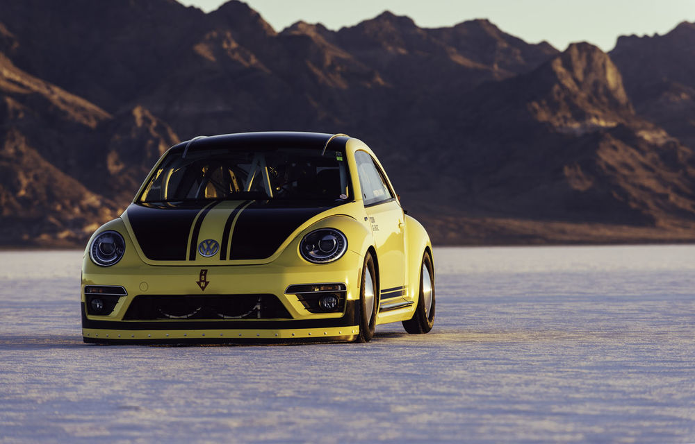 Cel mai rapid Volkswagen Beetle din lume a atins o viteză de 320 de km/h - Poza 4
