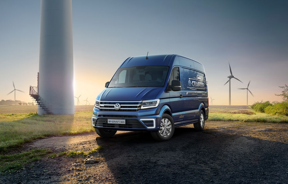 Volkswagen lansează mașina electrică pentru livrări făcute în orașele mari: noul e-Crafter, o utilitară cu 200 de kilometri autonomie - Poza 3