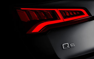 Noul Audi Q5 promite spectacol cu blocurile optice LED şi are un portbagaj generos