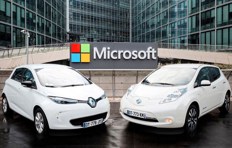 Microsoft va da tonul noilor tehnologii în interiorul viitoarelor modele Renault, Nissan și Dacia - Poza 1