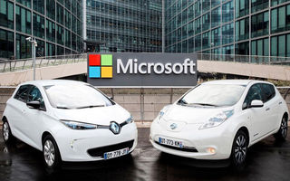 Microsoft va da tonul noilor tehnologii în interiorul viitoarelor modele Renault, Nissan și Dacia