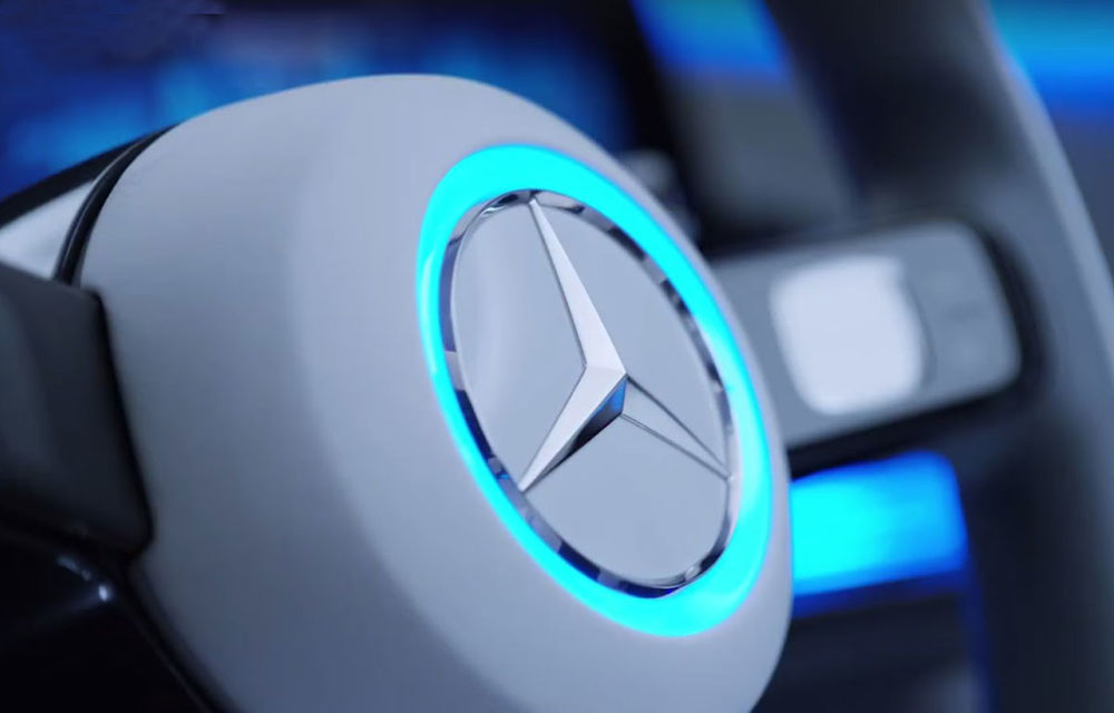 Mercedes scoate artileria grea: primele imagini ale SUV-ului 100% electric, rival al lui Tesla Model X - Poza 1