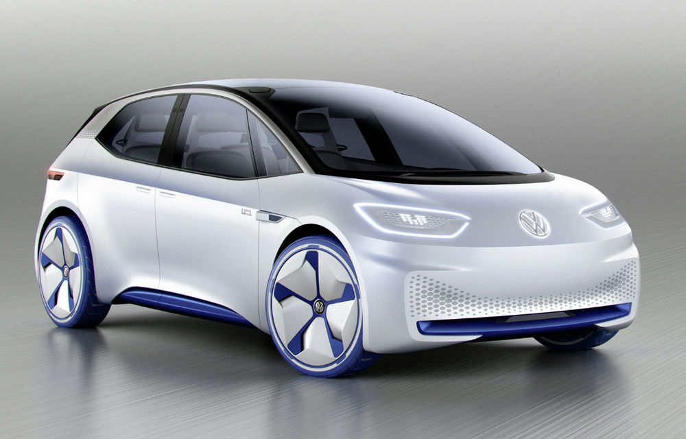 Volkswagen I.D. Concept: între 400 și 600 de kilometri autonomie electrică, versiune de serie programată în 2020 - Poza 1