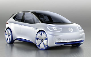 Volkswagen I.D. Concept: între 400 și 600 de kilometri autonomie electrică, versiune de serie programată în 2020