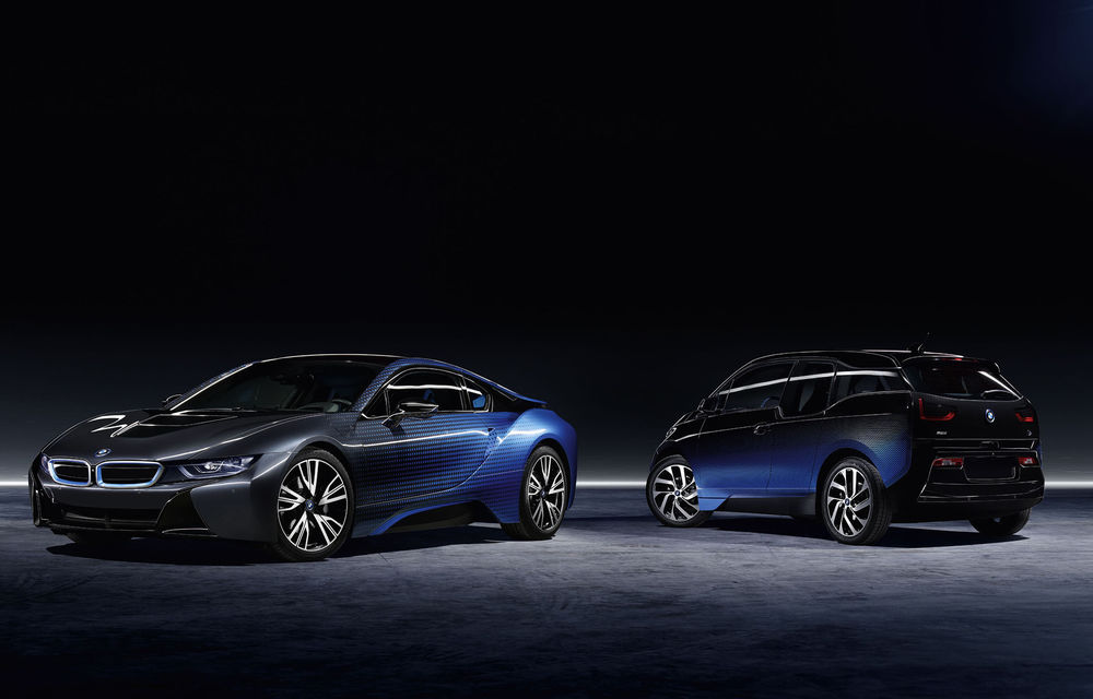 BMW ridică vopsitoria la rang de artă cu edițiile speciale i3 și i8 Crossfade - Poza 2