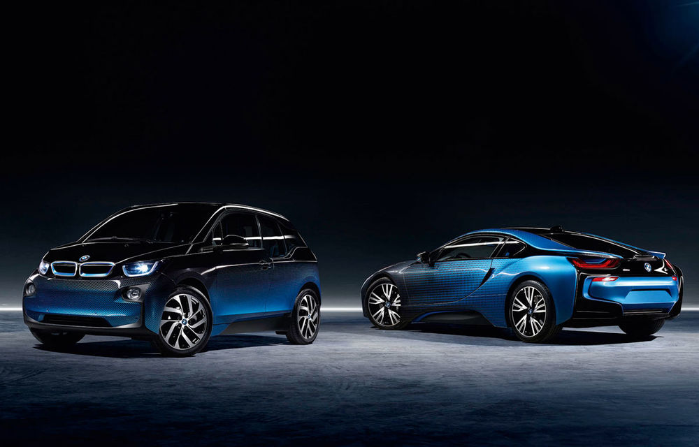BMW ridică vopsitoria la rang de artă cu edițiile speciale i3 și i8 Crossfade - Poza 1