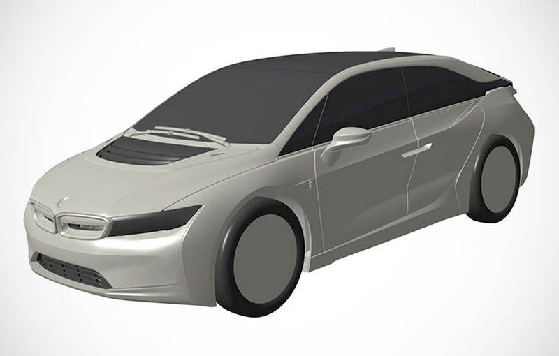 BMW pregăteşte un nou model electric în gama i: hatchback-ul cu 4 uşi, dezvăluit într-o serie de imagini - Poza 1