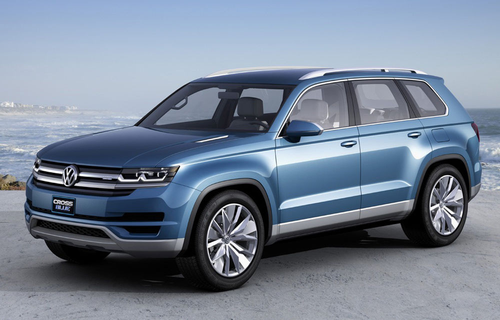 Volkswagen Atlas: germanii au decis numele viitorului SUV încadrat între Tiguan și Touareg - Poza 1