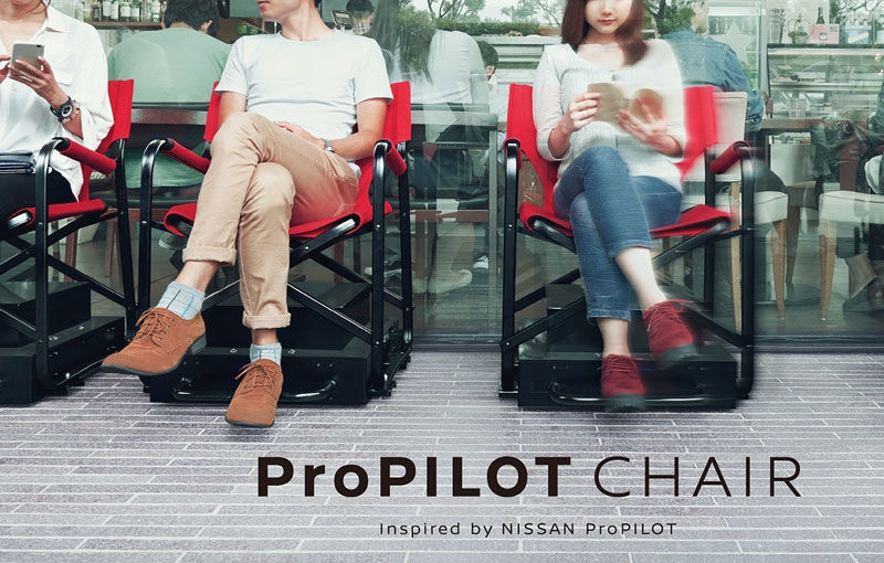 Cea mai bună invenție pentru cozile de Black Friday: Nissan ProPilot Chair este un scaun care îți ține locul la coadă - Poza 1