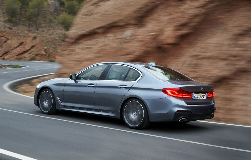 Noul BMW Seria 5 este oficial: motoare noi și tehnologii de pe fratele mai mare, Seria 7 - Poza 42
