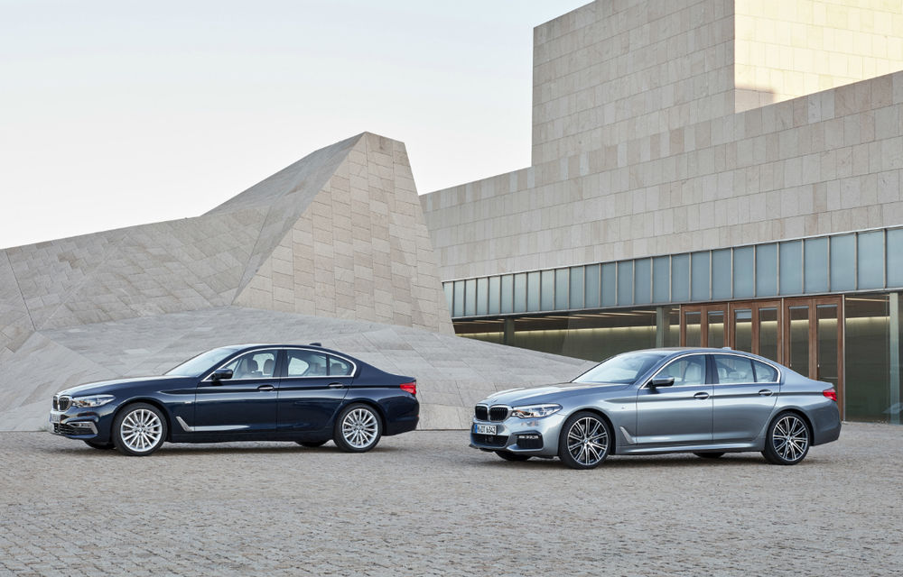 Noul BMW Seria 5 este oficial: motoare noi și tehnologii de pe fratele mai mare, Seria 7 - Poza 11