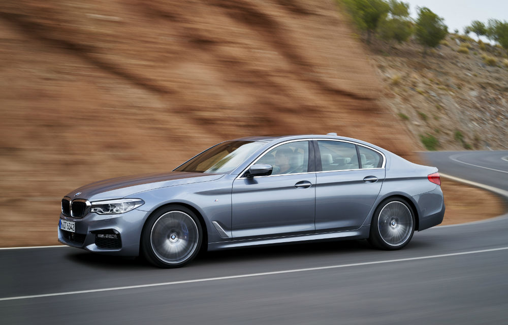 Noul BMW Seria 5 este oficial: motoare noi și tehnologii de pe fratele mai mare, Seria 7 - Poza 38