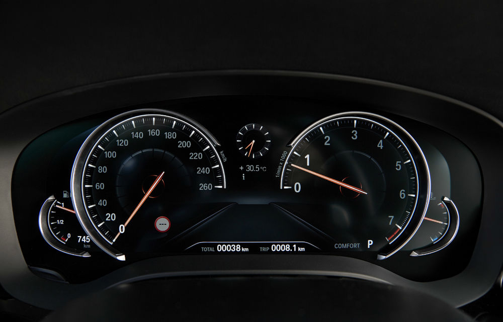 Noul BMW Seria 5 este oficial: motoare noi și tehnologii de pe fratele mai mare, Seria 7 - Poza 66