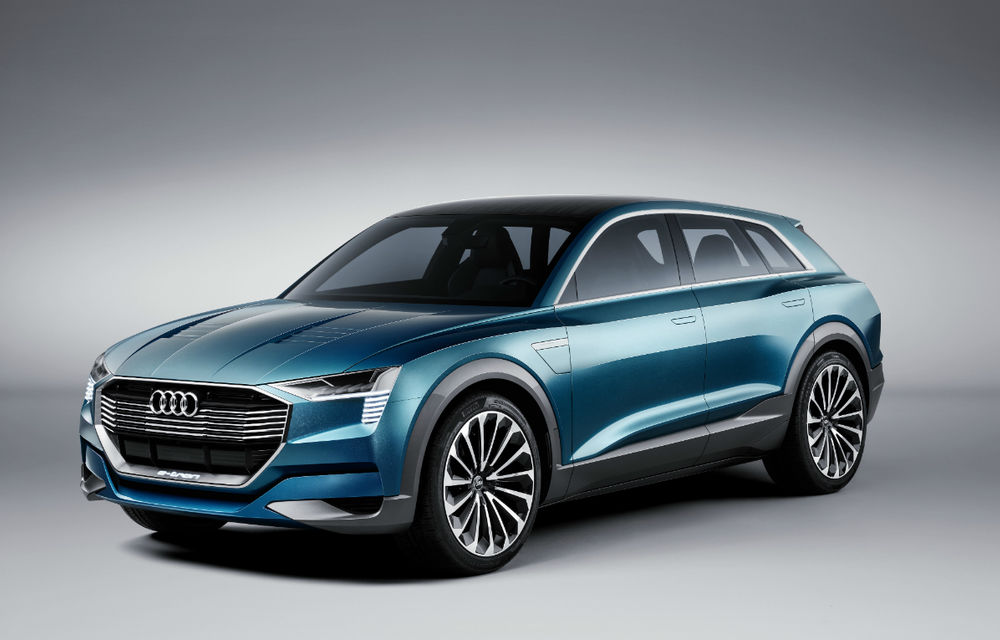 Audi a decis: e-tron va fi brandul său pentru maşini electrice. Revoluţia începe cu un SUV, un hatchback şi o limuzină - Poza 1