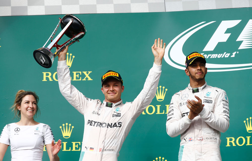 Mercedes anticipează scântei puternice: &quot;Lupta dintre Hamilton şi Rosberg, ca un vulcan pe cale să erupă&quot; - Poza 1