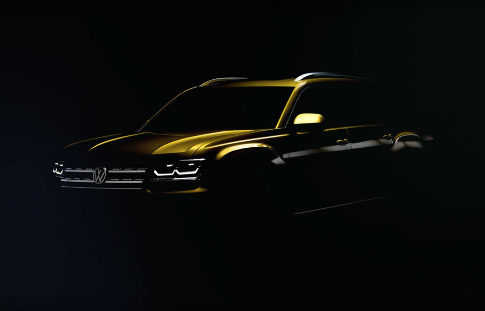 Volkswagen Atlas: primul clip oficial dezvăluie designul și aspectul practic al SUV-ului cu șapte locuri - Poza 1