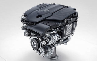 În 2017 Mercedes face curățenie generală în gama sa de motoare: renunță la V6 și adoptă șase cilindri în linie ca rivalii de la BMW