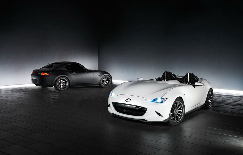 Mazda aprinde imaginația fanilor cu două noi concepte bazate pe roadsterul MX-5 - Poza 1