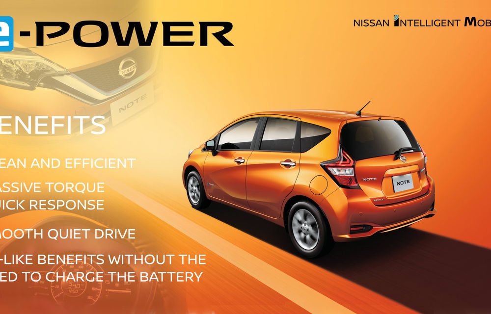 După Chevrolet Volt și Opel Ampera, Nissan este nevoit să facă același compromis: e-Power este un sistem electric cu autonomie extinsă - Poza 3